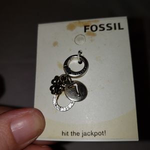 Fossil Hit the Jackpot Charm NWT